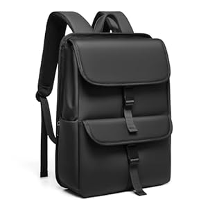 Vintage Laptop Backpack for 15.6 inch Slim Backpack Black Laptop Backpack Men Backpack Bookbag College Backpack Water Resistant…