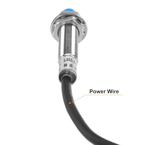 QUARKZMAN Capteur D'Approche Inductif M8 Interrupteur De Proximite NO Normalement Ouvert PNP Distance De Detection 2mm, DC 6-36V LJ8A3-2-Z/BY, 1.2m, 3Pcs – vue 3
