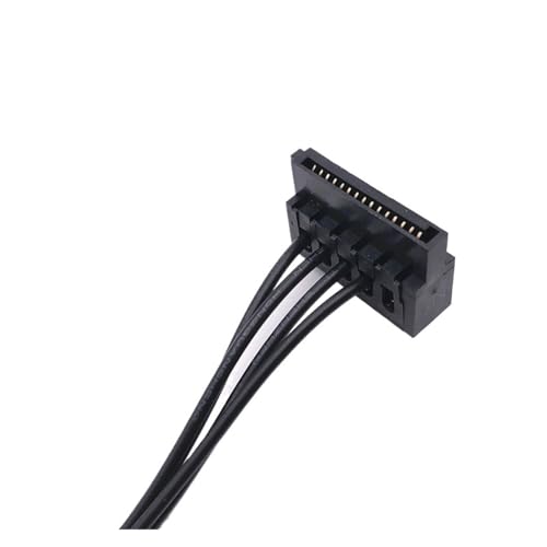 Cable de alimentación 6 Pin a 2 SATA 15 Pin miniatura 2