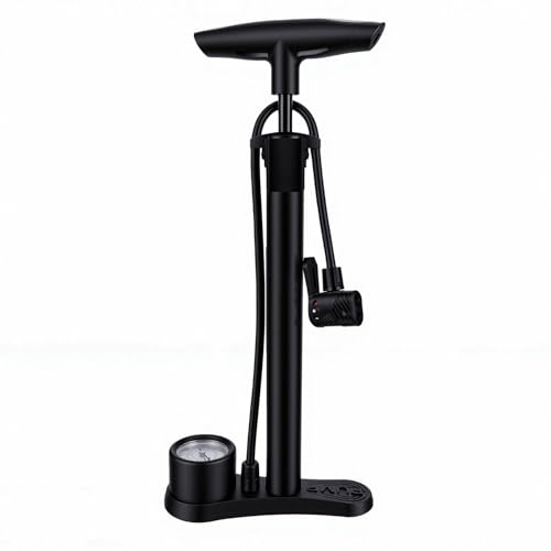 Bomba de piso para bicicleta inflador multifuncional para coche 5
