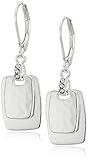 NINE WEST Women's Silvertone Crystal Drop Earrings