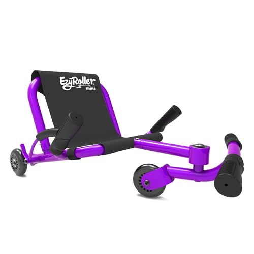 EzyRoller Mini Ride On Toy for Kids Age 2-5 Years, Up to 45 lbs - Purple