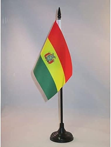 AZ FLAG Bandera de Mesa de Bolivia 15x10 cm - Banderina de Despac...