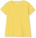 Produktbild Fruit of the Loom Damen V-neck Valueweight T Shirt, Gelb, L EU