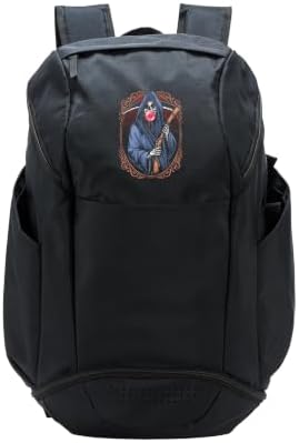 Grim Reaper Gothic Skeleton Bubblegum Scythe Sport Backpack