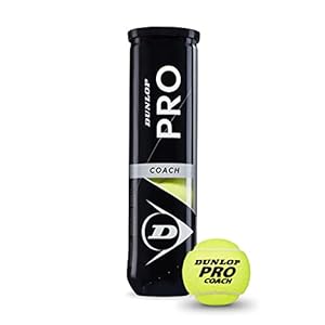 Dunlop Tennisball Pro Coach – 4 ball pet
