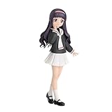 Jiumaocleu Cardcaptor - Figura de Tomoyo, figura de anime de 16 cm, estilo uniforme escolar, figura de acción Daidouji Tomoyo, modelo de dibujos animados, figura de juego de caricaturas, decoración de
