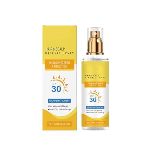 Ultimate Hair & Scalp Sunscreen Spray, Lightweight and Breathable Oil Control, Suitable for All Types of Hair(3.38 Oz)