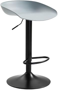 SFKLYU Swivel Bar Stool Counter Stools Adjustable Swivel Barstools Backless Stool with Footrest for Kitchen Island,S2