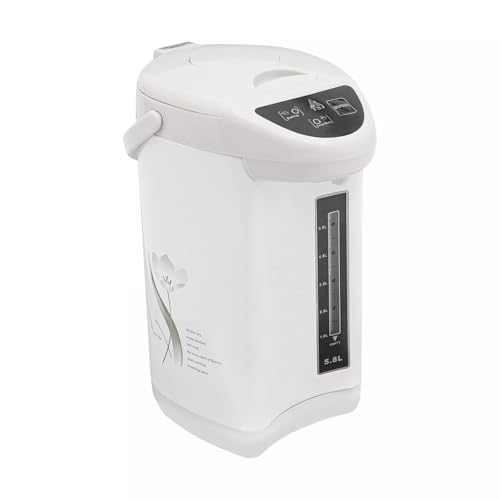 Hervidor Eléctrico Acero Inoxidable 4L Blanco miniatura 1