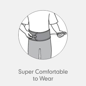 Image of ARPK Rubber Abdominal Belt After Delivery for Tummy Reduction | Lumbo Sacral Lower Back Support Belt | Postpartum Belly Wrap for Women | Lower Back Pain Relief | Breathable Adjustable Compression Belt for Men & Women (MULTI C)