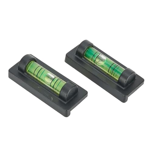 Precision Leveling Tool Mini Bubble Level Magnetic Base(5pcs)