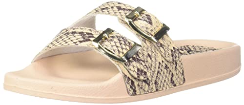 Carlton London womens Slide Slide Sandal, SNAKEBRN, 6 UK (B0B3DMLRCQ) Amazon Price History, Amazon Price Tracker