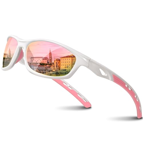 Image of RIVBOS Polarized Sports Sunglasses Driving Sun Glasses Shades for Men Women Tr90 Frame for Cycling Fishing Running RB831