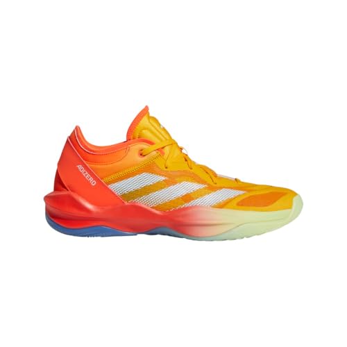 adidas Mens Adizero Select 2.0 Basketball Sneakers Shoes - Orange, Yellow - Size 9.5 M