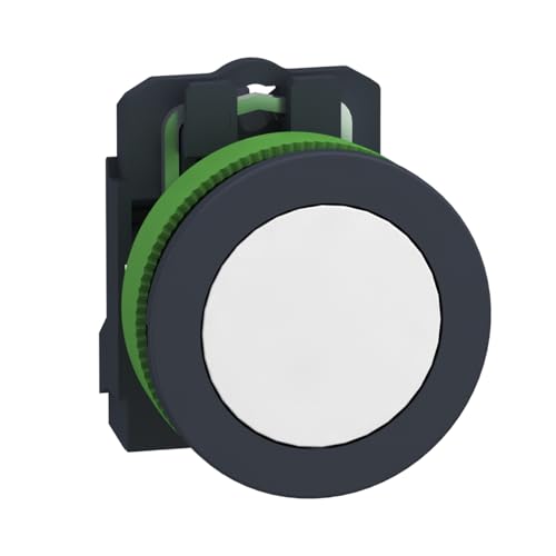 Piloto flush blanco 24V plano para evitar roturas accidentales en paneles 2