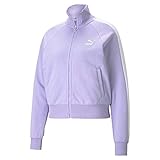 PUMA womens Iconic T7 Track Jacket, Light Lavender, X-Large US