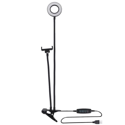 Lámpara de relleno LED para móvil ideal en fotografía, transmisiones en vivo y maquillaje diario