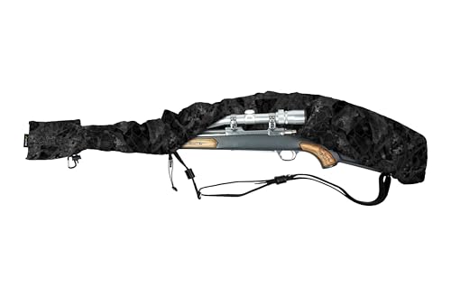 Alpine Innovations Gun Slicker Scoped Waterproof Camo Sleeve Cover, Fast Case Gun Pack Accessories, for Guns 38 to 56 - Gun Slicker (Vanish Shadow)