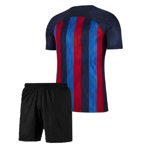 Image of Sports Soccer Messi 10 Pink Inter Jersey Set Football T-Shirt with Shorts (Kid's, Boy's & Men's)