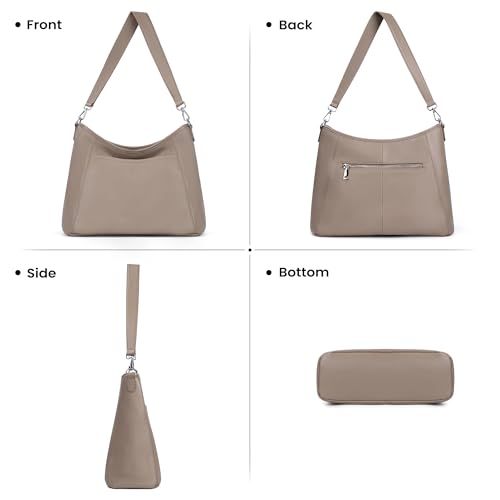 Grand sac à main en cuir véritable befen avec 2 sangles