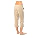 prAna Women's Bliss Capri, Large, Khaki