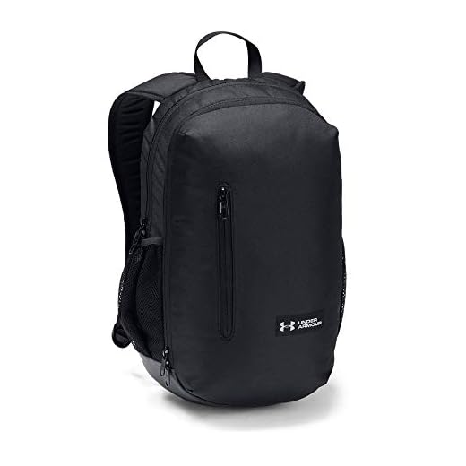 Under Armour Unisex Ua Roland ryggsäck vattenavvisande och praktisk ryggsäck för bärbar dator, mångsidig dagryggsäck med laptopfack för 15 tum MacBook Pro eller liknande laptop