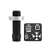1080P HDMI USB Industrial Electronic Digital Video Microscope Camera & 120X C-Mount Lens