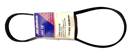 Courroie serpentine de rechange GM 12634319 pour trajets sereins au quotidien