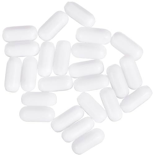 BELLIFFY Barras de Agitación Magnéticas Abc Tipo 25 Piezas C3*7 Varillas Mezcladoras Químicas de Laboratorio Resistentes Corrosión para Investigación Científica y Biológica