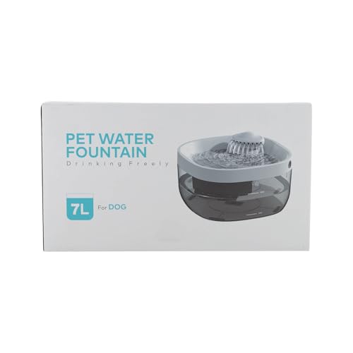 Fuente de agua para mascotas de gran capacidad 7L miniatura 7