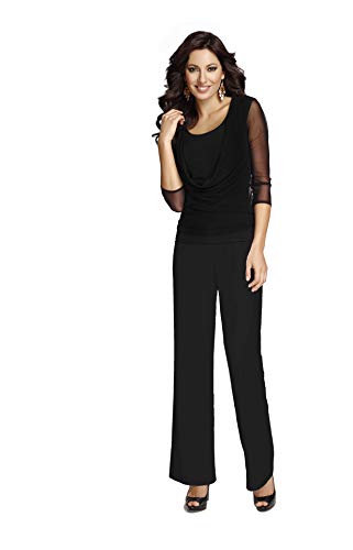 Frank Lyman 038 - Pantalón para mujer - negro - 22 US