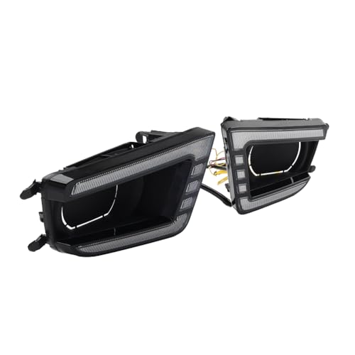 Cnfang4 1 Pair ABS Fog Lamp Turn Signal Daytime Running Lights for Toyota Tacoma 12-2015