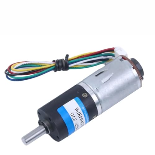 YPEZASDLW Moteur électrique à Engrenages planétaires 24gp-370 CC 6 V,