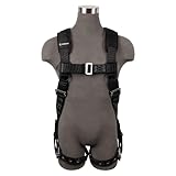 SafeWaze SW99280-HW-5X Heavyweight Full Body Harness: 1D MB Chest, TB Legs (5X)