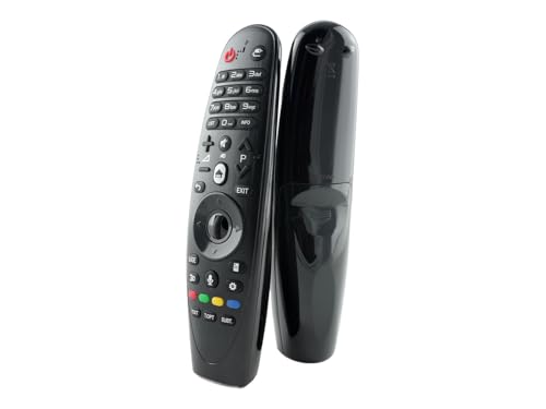 azurano Mando a Distancia Magic Remote AN MR600, AKB74495301, AKB74495302 para LG Smart TV 2015 con Control por Voz, función ratón
