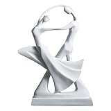 AMYZA Stylish Creative Abstract Decor Sculpture Modern Home Decor - Dancing Resin Sculpture with Gra
