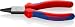 Produktbild Knipex Rundzange schwarz atramentiert, mit Mehrkomponenten-Hüllen 160 mm 22 02 160