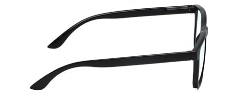 Image of Calabria R861 Rectangular Blue Light Blocking Reading Glasses Men Women Trendy Eyeglass Work Gaming Computer Readers w /Case
