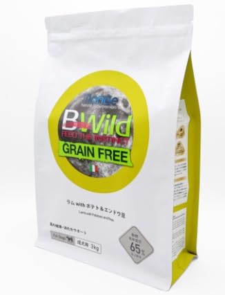 BＷild アダルト　アンチョビwith ポテト&エンドウ豆　3kg×２袋 犬】【Bwild】アンチョビwithポテト＆エンドウ豆(グレインフリー)3kg