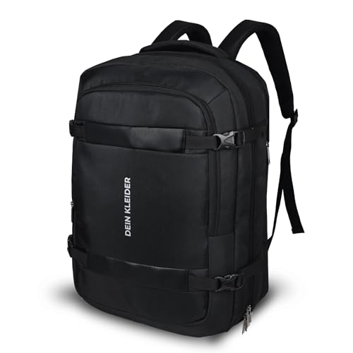 Image of DEIN KLEIDER Apex Weekender Traveller 40 Litres Anti Theft 15.6 Inch Smart Tech Laptop Backpack with 100% Waterproof fabric USB Charging Port and Anti Theft Pocket for Men Women Boys Girls