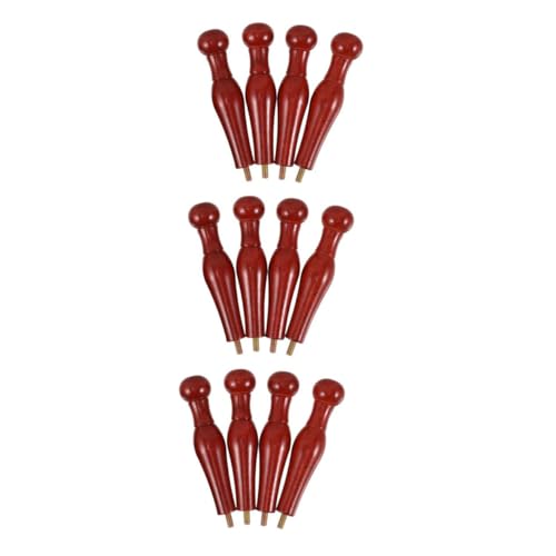 Alipis 2 Juegos Accesorios Para Perchero Estante De Tela Perchero De Pie Decoración De Entrada Ganchos Para Colgar Abrigos Colgador De Pared Para Sombreros De Madera 4 Piezas * 2