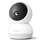 2K Indoor Security Camera, AI Human Pet Motion Detection, 2.4/5 GHz, 360° Pan Tilt, Night Vision, 2-Way Audio, Compatible with Alexa & Google Assistant (Standard Configuration)