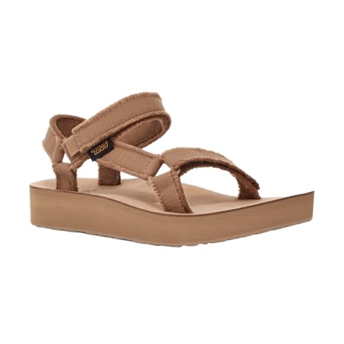 Teva MIDFORM UNIVERSAL Womens Platform Sandals in Tan - 4 UK