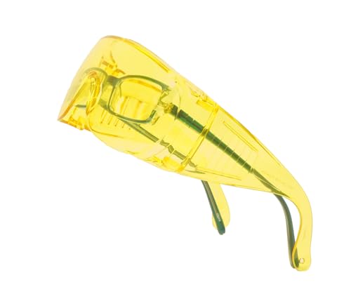 Calabria 1003 Fit Over Safety Glasses Fitover Prescription Eyewear Yellow Men Women Large Wraparound Tinted Anti Fog Scratch2