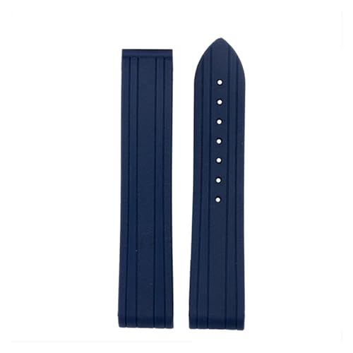 Watch Band en Caoutchouc Silicone Souple pour Bracelet de Montre Seamaster 300
