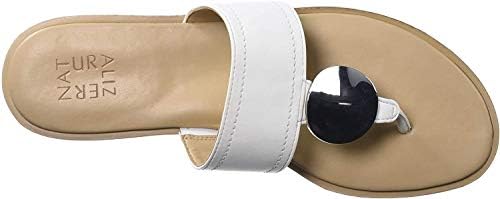 Naturalizer Womens Frankie White Thongs 6 M | Image 4