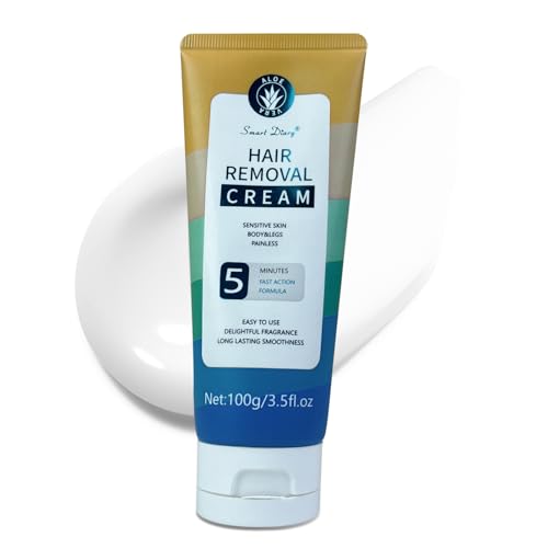 FAIRY SECRET Hair Removal Cream for Men & Women - Sensitive Skin Formula with Aloe Vera & Licorice Extract, Soothes & Hydrates, Fit for All Skin Types