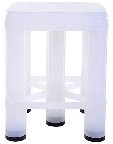 Image of Nayasa Detachable Stool /Patla No. 518 XL,Set of 2, 17.75 Cm, Grey
