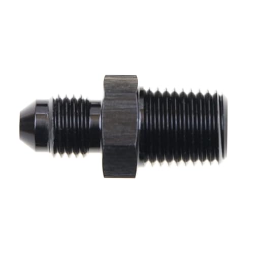 Adaptador -4AN a 1/4" NPT de aluminio recto para combustible 5